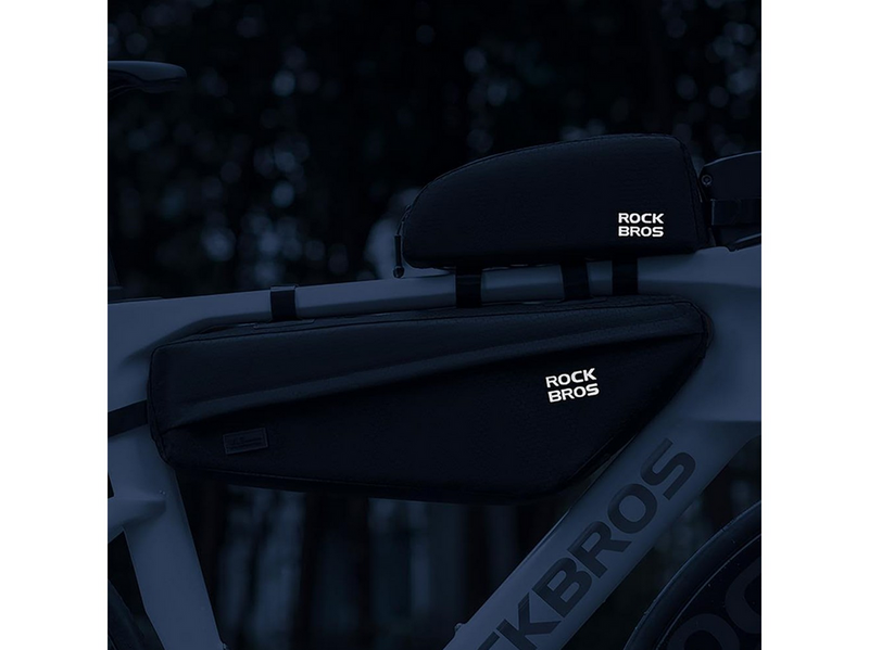 Rockbros Bike Bag for Frame Under Top Tube 2.9l - Black
