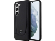 Mercedes Leather Urban Case for Samsung Galaxy S23 - Black
