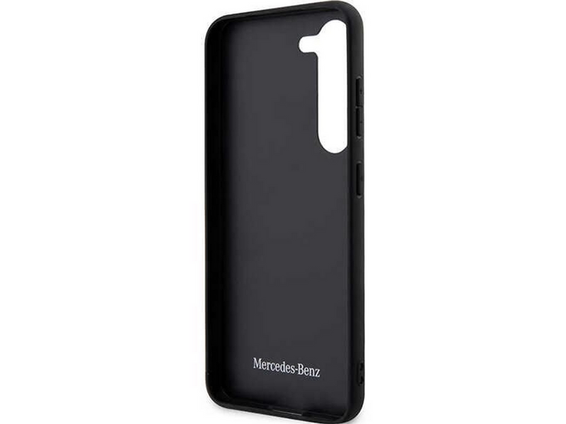 Mercedes Leather Urban Case for Samsung Galaxy S23 - Black