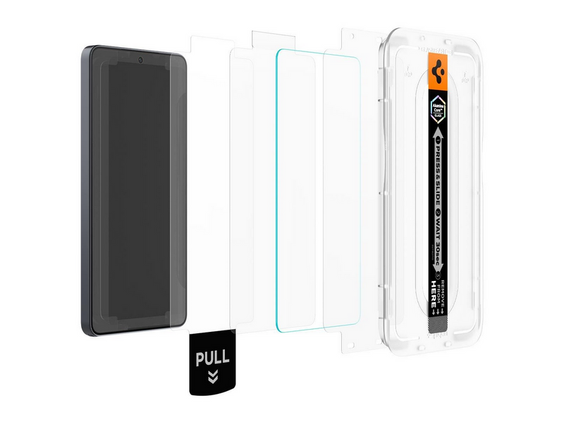 Spigen Glass tR EZ Fit Pro (Anti Reflection) 2 Pack - transparency - Samsung Galaxy S26 Ultra