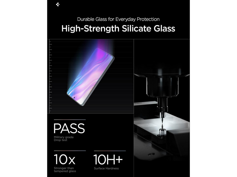 Spigen Glass tR EZ Fit Pro (Anti Reflection) 2 Pack - transparency - Samsung Galaxy S26 Ultra