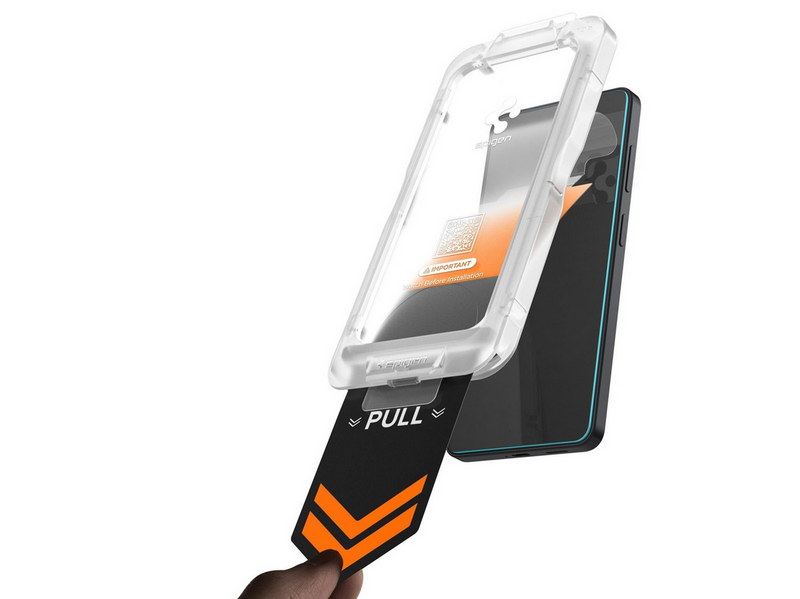 Spigen Glass tR EZ Fit Pro HD (Privacy) 2 Pack - transparency - Samsung Galaxy S26