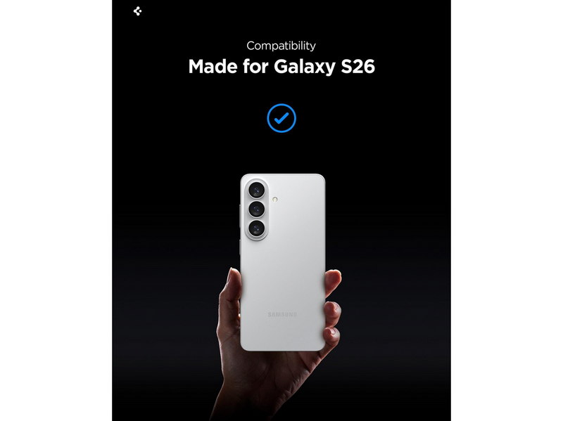 Spigen Glass tR EZ Fit Pro HD (Privacy) 2 Pack - transparency - Samsung Galaxy S26