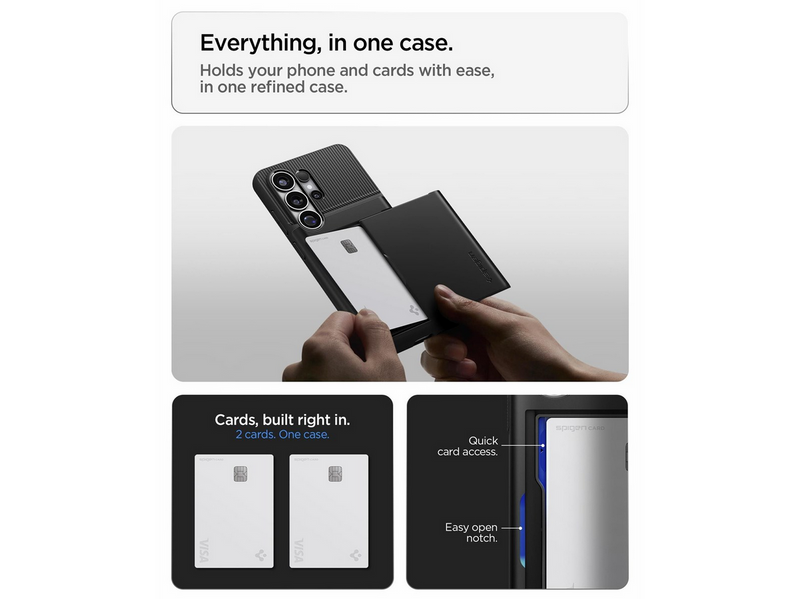 Spigen Slim Armor CS - black - Samsung Galaxy S26 Ultra
