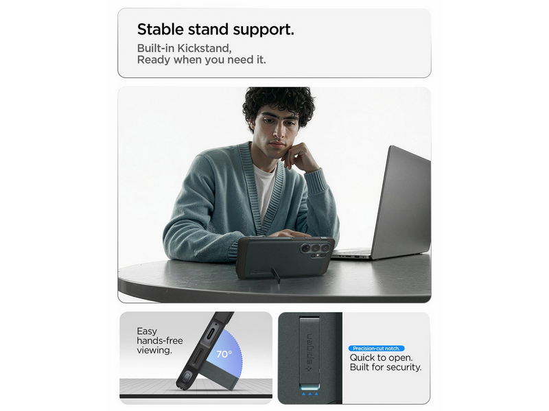 Spigen Tough Armor MagSafe - abyss green - Samsung Galaxy S26 Ultra