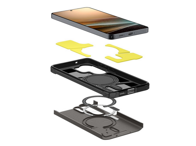 Spigen Tough Armor MagSafe - gunmetal - Samsung Galaxy S26 Ultra