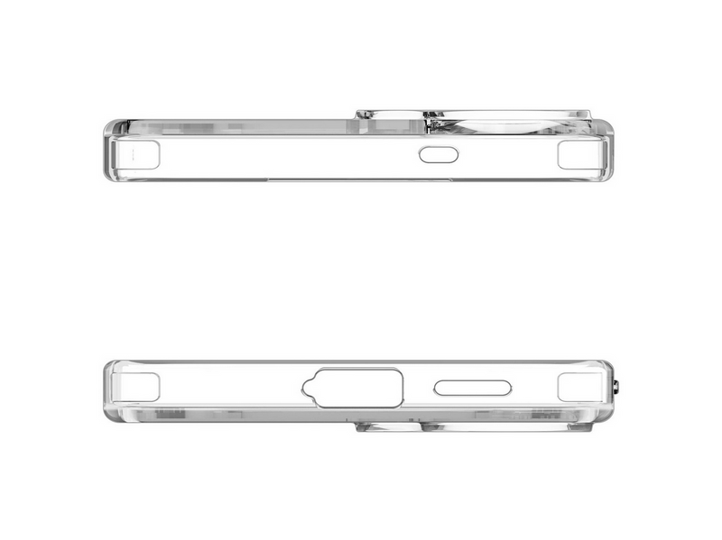 Spigen Ultra Hybrid S MagSafe - clear white - Samsung Galaxy S26