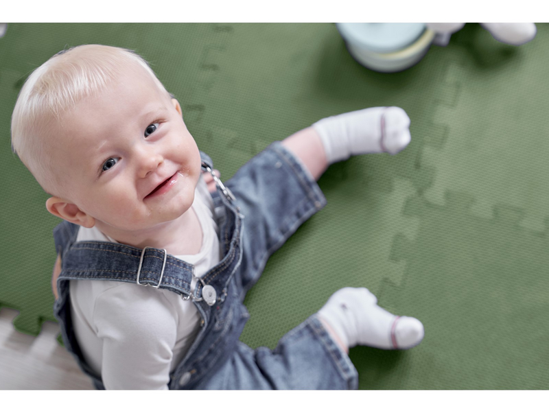 BabyDan Soft Green playmat