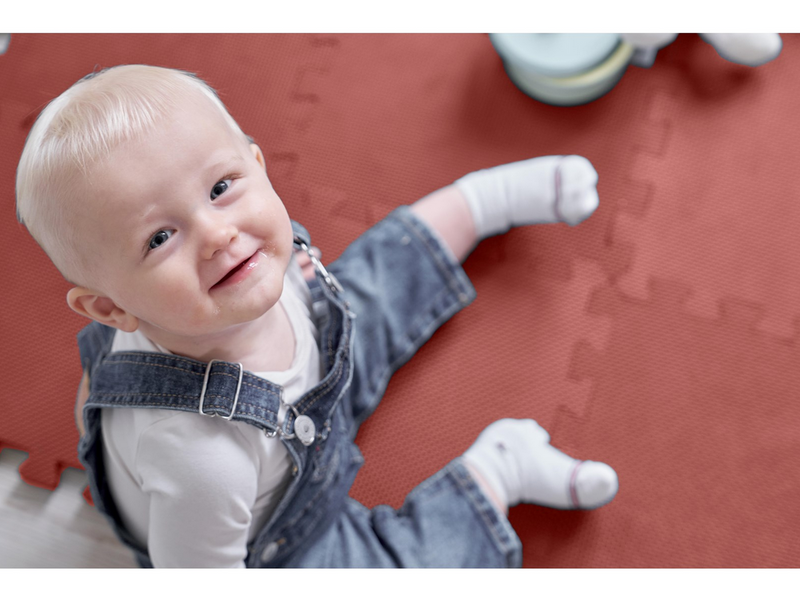 BabyDan Warm Rose playmat