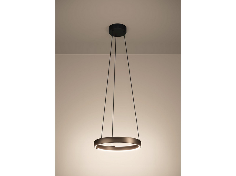 EGLO Stars of Light TRABUCO pendant Ø800 mm black/brown