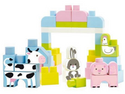 Ecoiffier 50 pieces Farm Animals Barrel