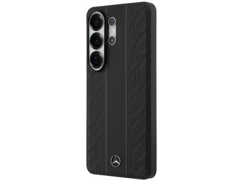 Mercedes Laurel Leaves Vertical Stripes MagSafe Case for Samsung Galaxy S26 Ultra - Black