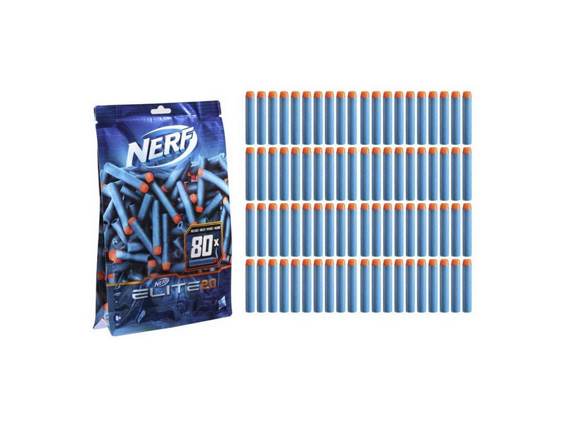 NERF N-Strike Elite 2.0 Dart Refill 80-Pk
