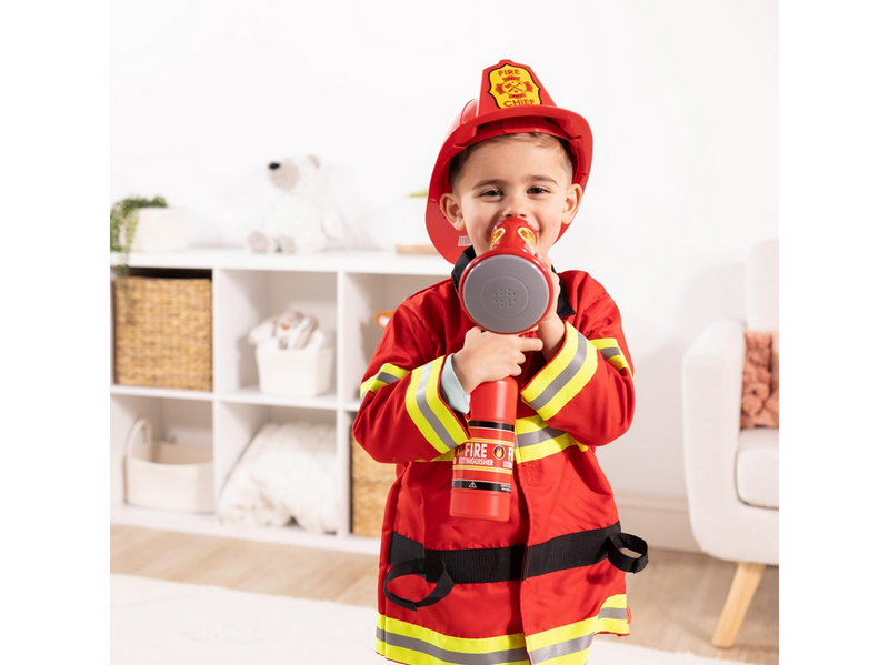 Melissa & Doug Role Play Costume Set Fire Chief