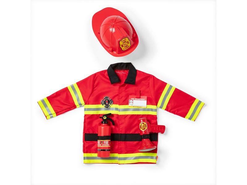 Melissa & Doug Role Play Costume Set Fire Chief