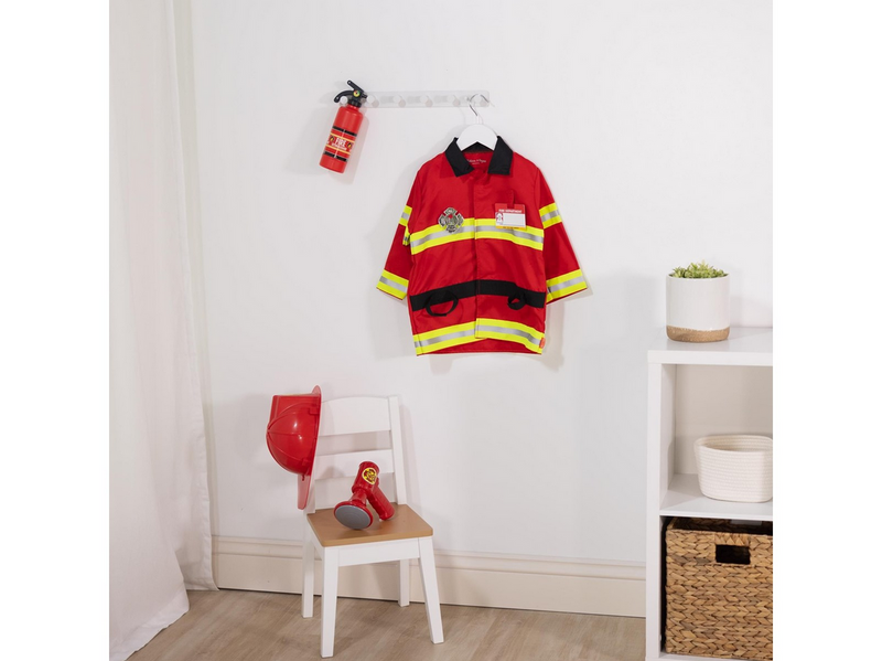 Melissa & Doug Role Play Costume Set Fire Chief