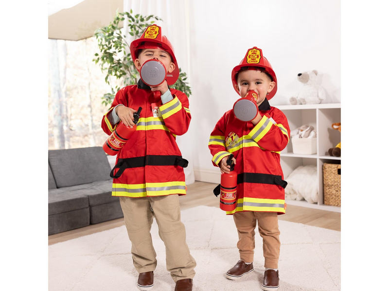 Melissa & Doug Role Play Costume Set Fire Chief
