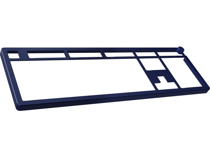 HyperX Alloy Rise (100%) - Top Plate - Navy Blue - Gaming Tastatur - Full-Size - Blau