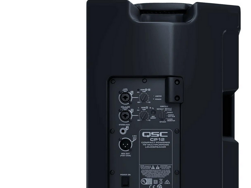 QSC CP12 - 12" 2-Wege aktiver PA-Lautsprecher - 500W RMS