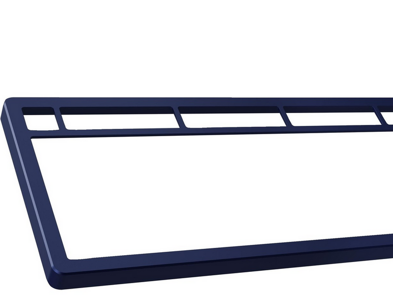 HyperX Alloy Rise 75 (75%) - Top Plate - Navy Blue - Gaming Tastatur (TKL) - 75% - Blau