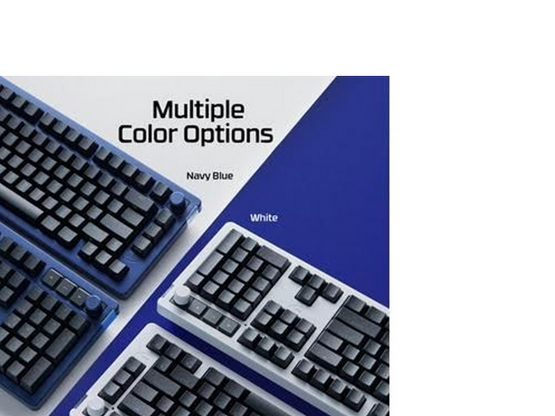 HyperX Alloy Rise 75 (75%) - Top Plate - Navy Blue - Gaming Tastatur (TKL) - 75% - Blau