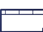 HyperX Alloy Rise 75 (75%) - Top Plate - Navy Blue - Gaming Tastatur (TKL) - 75% - Blau