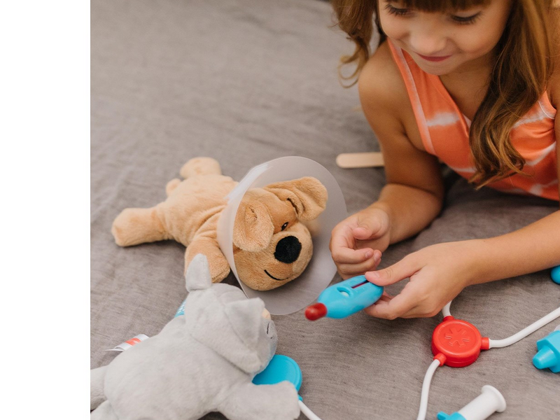 Melissa & Doug Pretend Play Examine and Treat Pet Vet Play Set