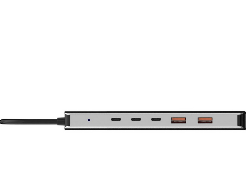 Sandberg USB-C to 5 x USB-C + 2 x USB-A 100W USB-Hubs - 7 - Grau