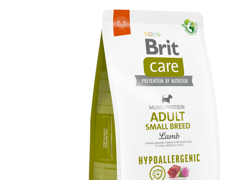 Brit Care Dog Hypoallergenic Adult Small Breed Lamb 7kg