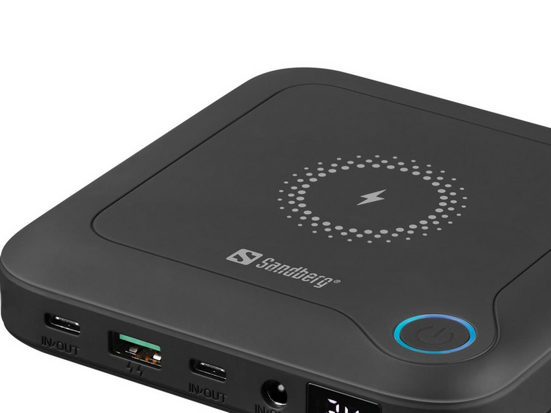 Sandberg All-in-1 Laptop Powerbank 25000 - 25000 mAh