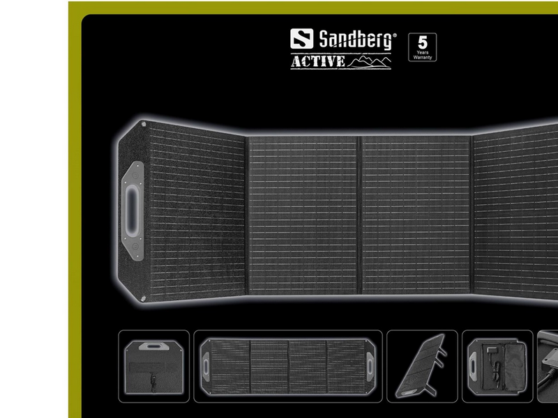 Sandberg Solar Charger 100W Lightweight