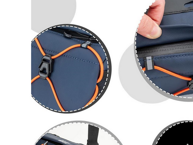 Rockbros 30110054002 bicycle handlebar bag 2.2 l - blue