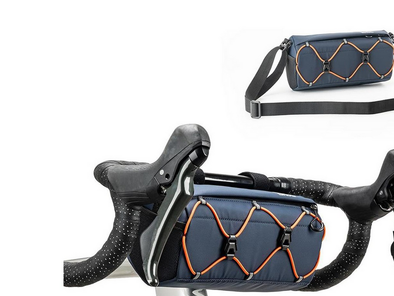Rockbros 30110054002 bicycle handlebar bag 2.2 l - blue