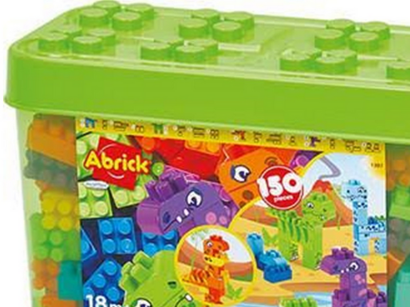Ecoiffier 150 pieces Dinosaurs Barrel