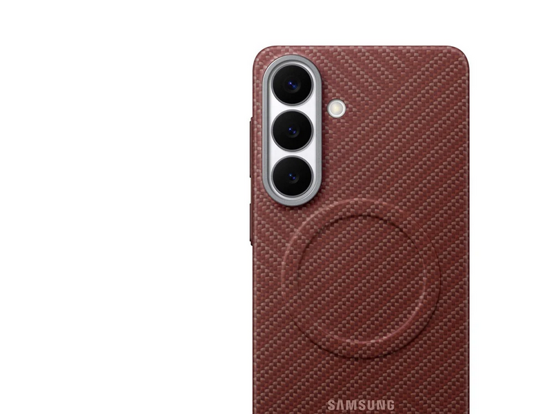Samsung Galaxy S26+ Carbon Magnet Case - Coralred
