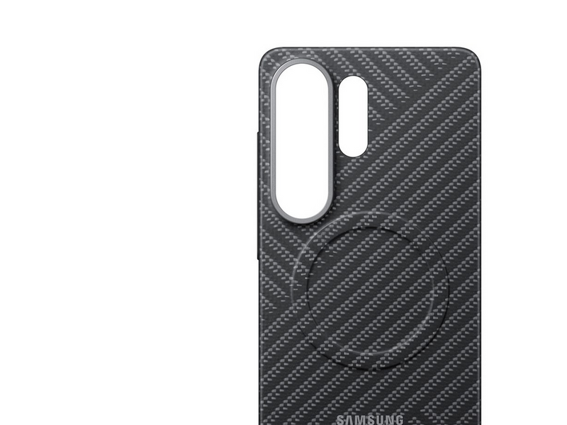 Samsung Galaxy S26 Ultra Carbon Magnet Case - Grey
