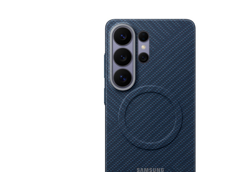 Samsung Galaxy S26 Ultra Carbon Magnet Case - Blueviolet