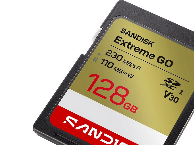 SANDISK Extreme GO SD - 230MB/s - 128GB
