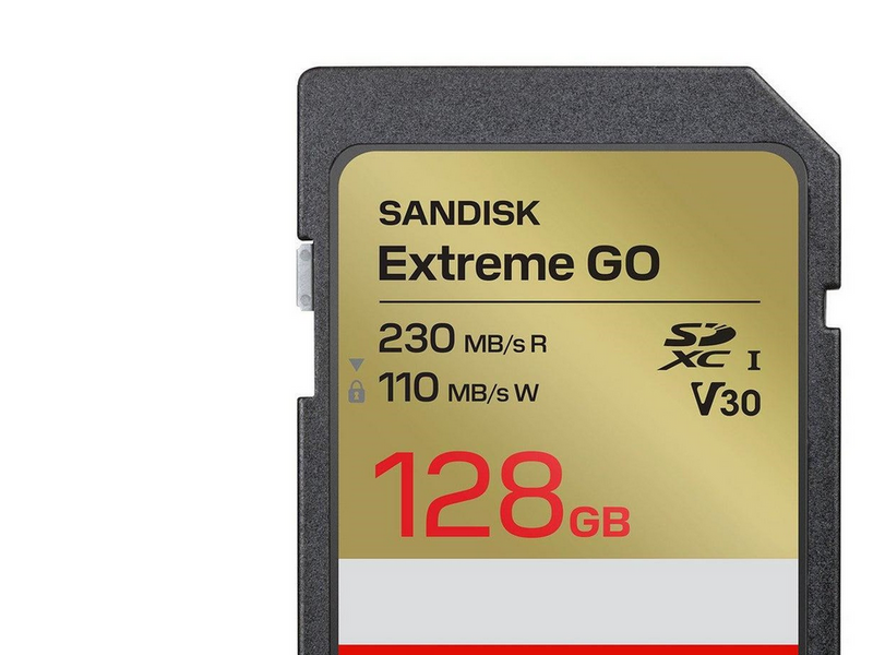SANDISK Extreme GO SD - 230MB/s - 128GB