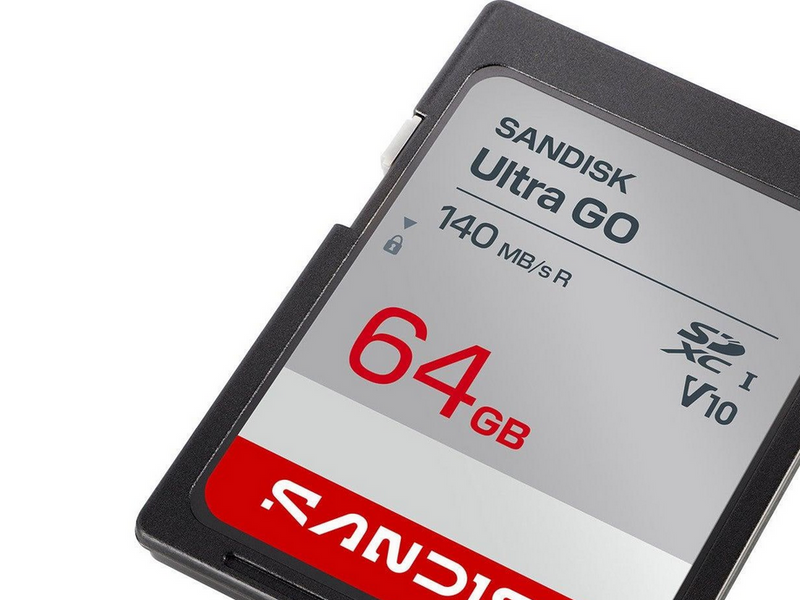 SANDISK Ultra GO SD - 190MB/s - 64GB