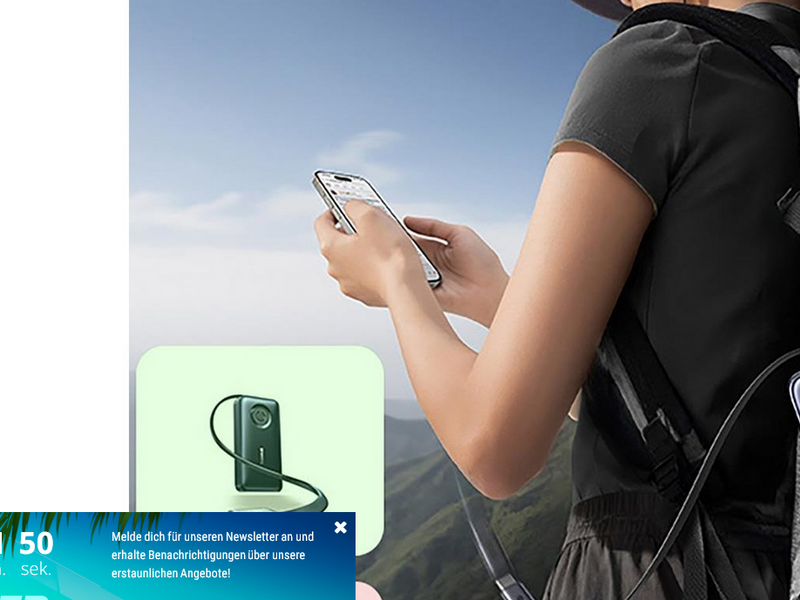 Baseus EnerCore CR11 20000mAh 67W Power Bank with Retractable USB-C Cable - Black - 20000 mAh
