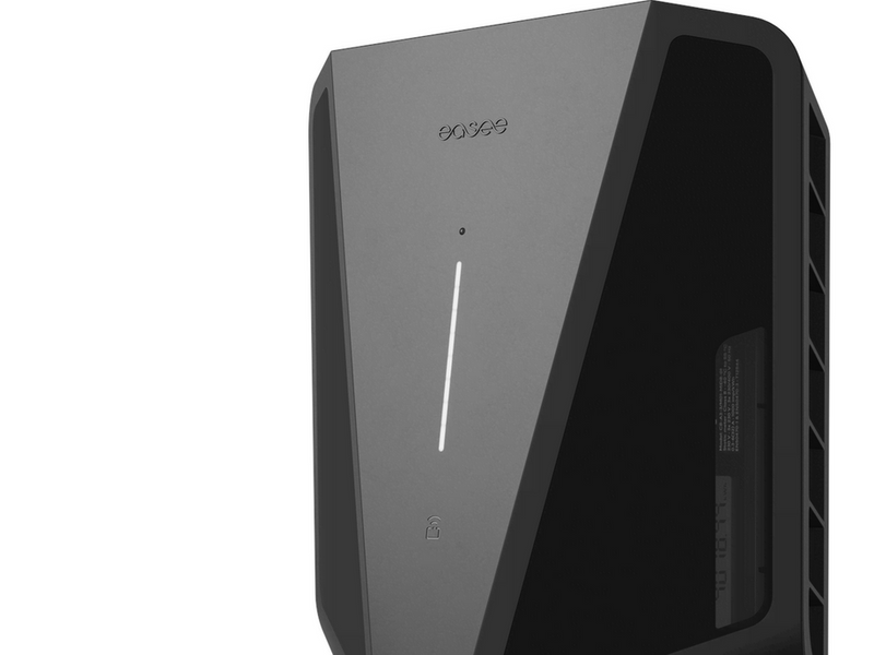 Easee Max charging box 22kW 4G + WiFi Type 2 Black