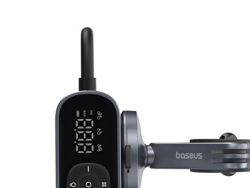 Baseus PrimeTrip Series Electric Bicycle Pump with Digital Display - Black