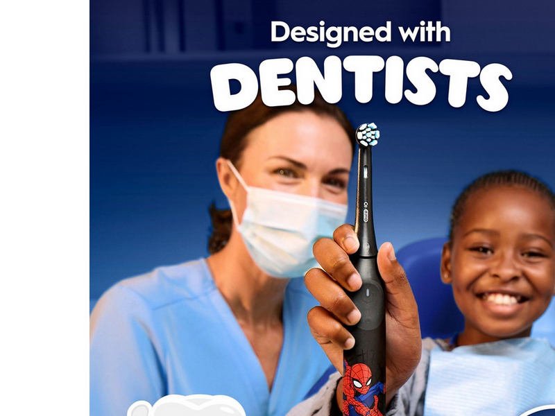 Oral-B Elektrische Zahnbürste iO2 Kids 6+ Spiderman