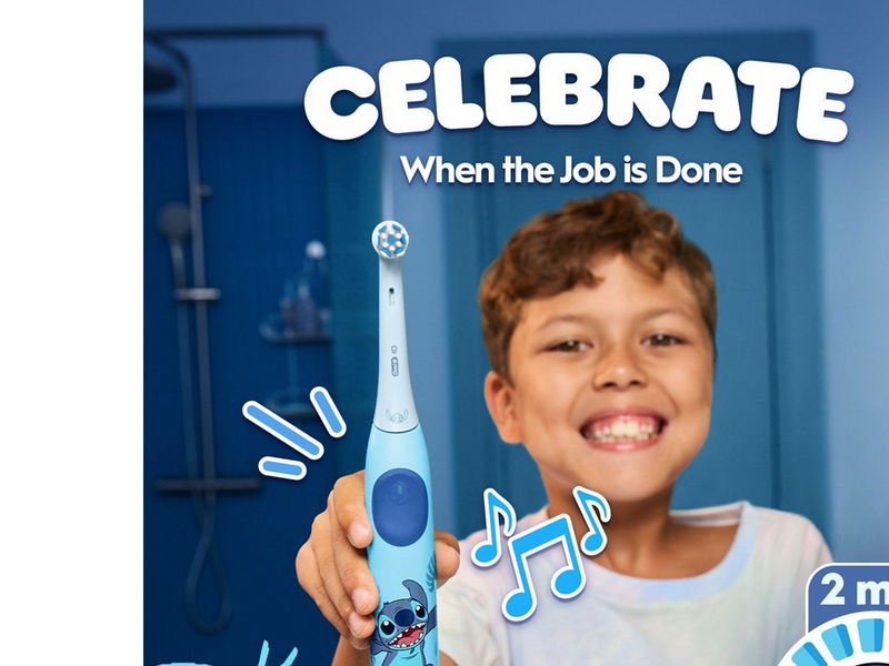 Oral-B Elektrische Zahnbürste iO2 Kids 6+ Stitch