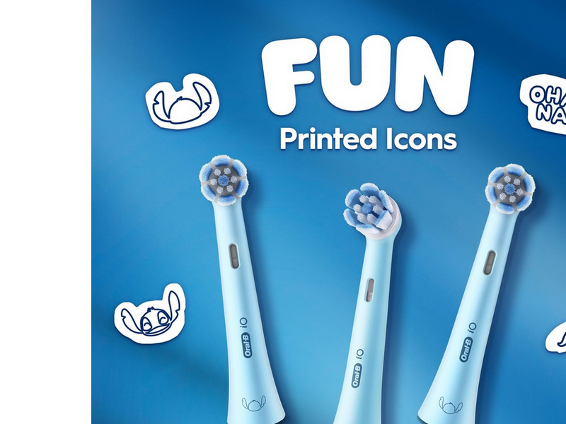 Oral-B Bürstenköpfe iO Gentle Care Stitch Refills - 2 pcs