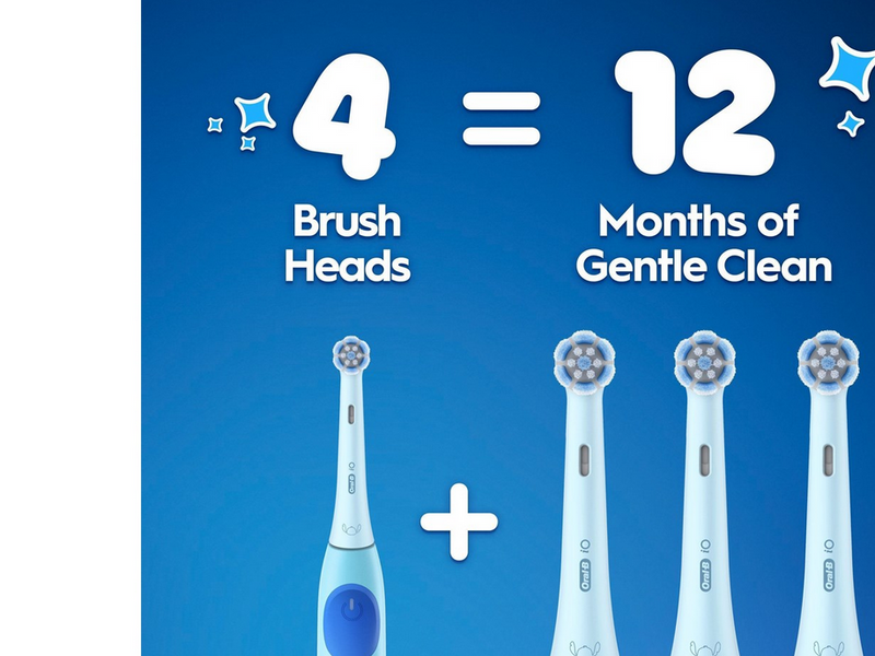 Oral-B Bürstenköpfe iO Gentle Care Stitch Refills - 2 pcs