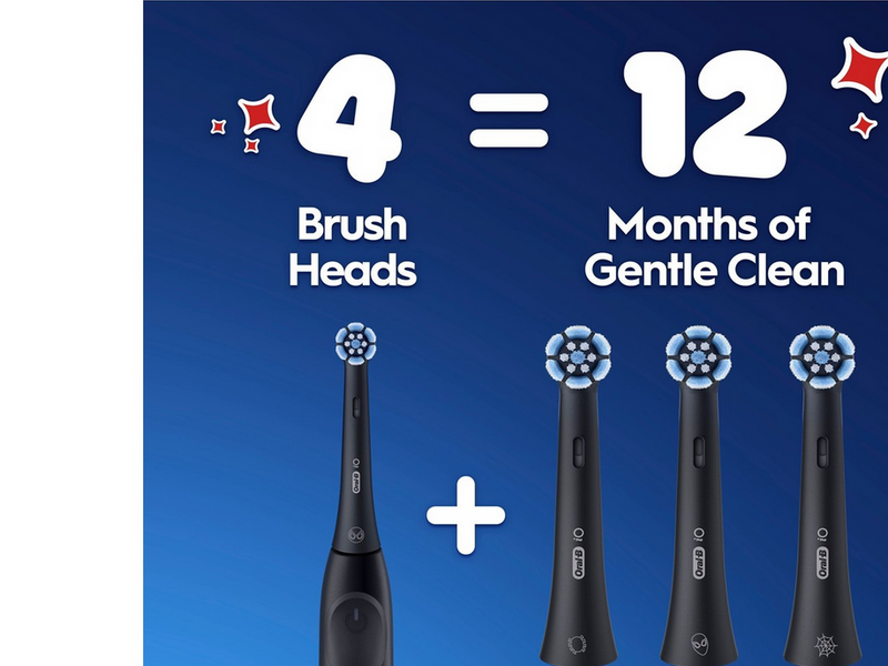 Oral-B Bürstenköpfe iO Gentle Care Spiderman Refills - 3 pcs