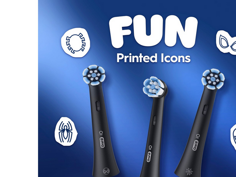Oral-B Bürstenköpfe iO Gentle Care Spiderman Refills - 3 pcs