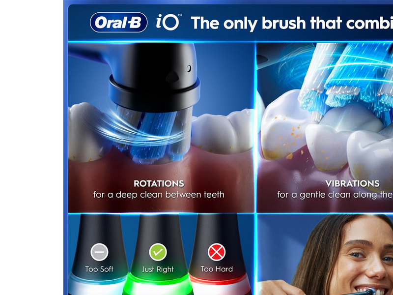 Oral-B Elektrische Zahnbürste iO5 Matt Black